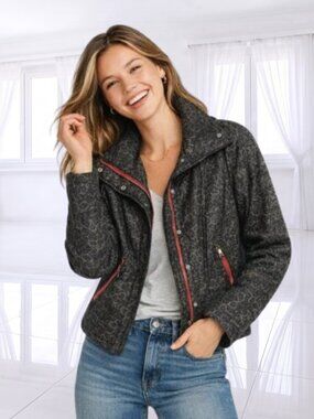 Free People We The Free Size 2 Jacket Parka Utility Snap Zip Pockets